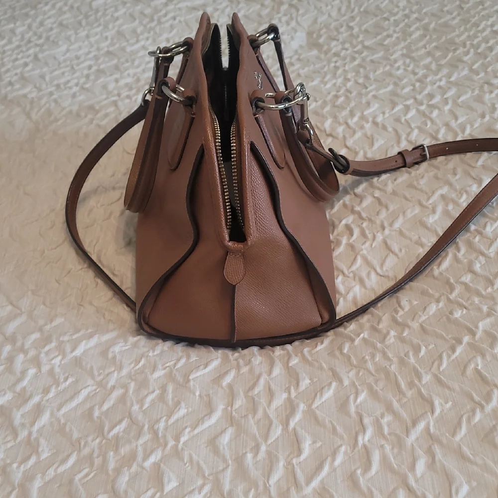 Coach Brown Leather Handbag - Picture 7 of 12